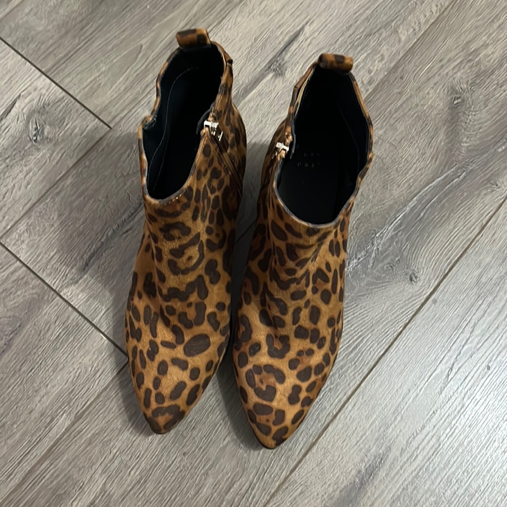 Leopard booties target 9